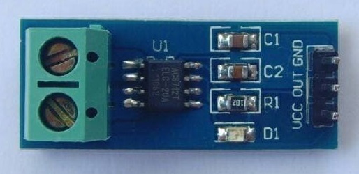 M&C 20A ACS712 Modul 5 V Messbereich Stromsensor Hall Board Für Arduino hw